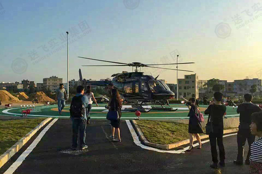 海南?？?海南省腫瘤醫(yī)院 地面停機坪的試飛驗收圖1