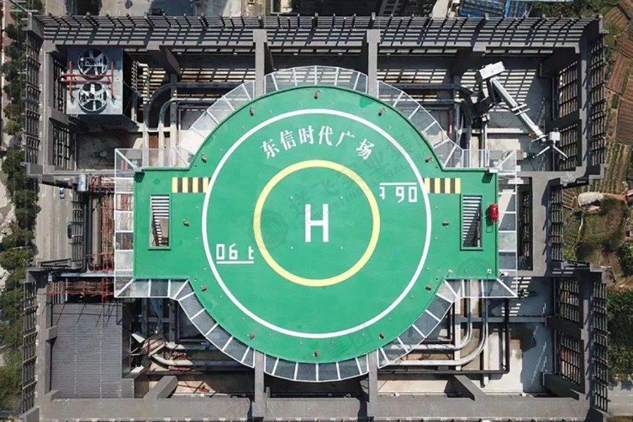 直升機(jī)停機(jī)坪機(jī)場標(biāo)志顏色是固定的嗎？都有哪些？